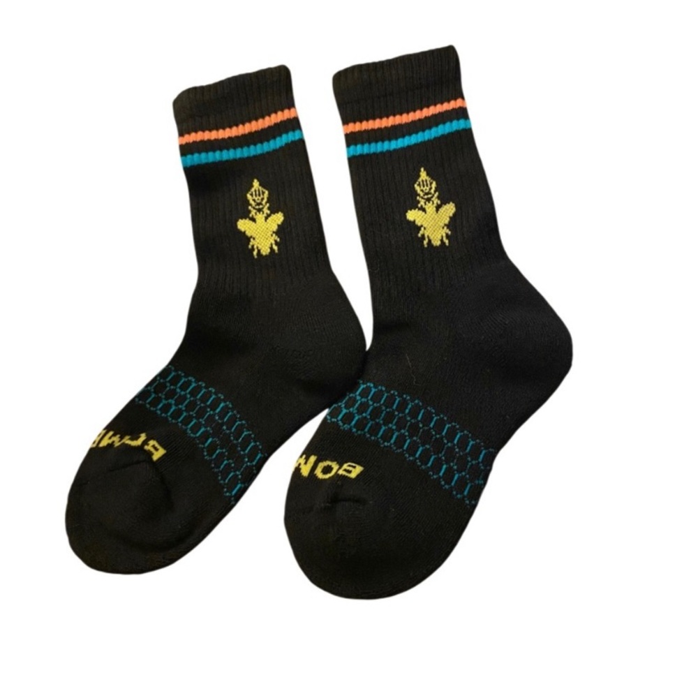 BOMBAS Youths Originals Unisex Black Casual
Set Of 4 Pairs Of Socks Size XS NWT